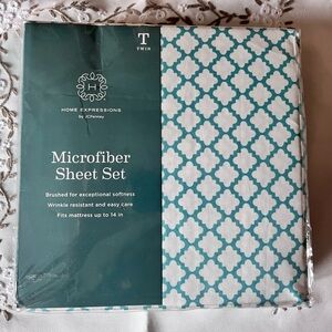 HOME EXPRESSIONS by JCPenney Microfiber Twin Sheet Set